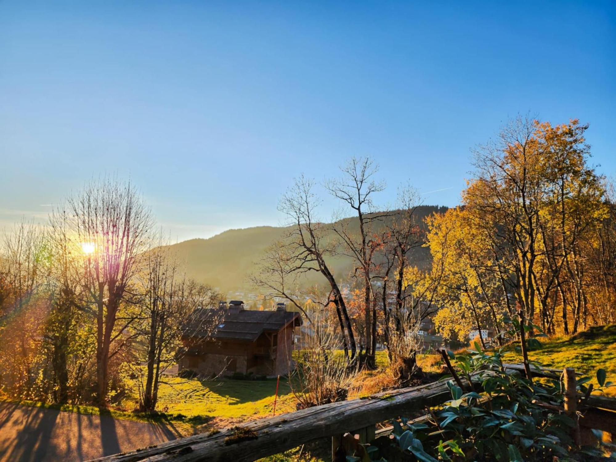Logement A Megeve Avec Jardin מראה חיצוני תמונה